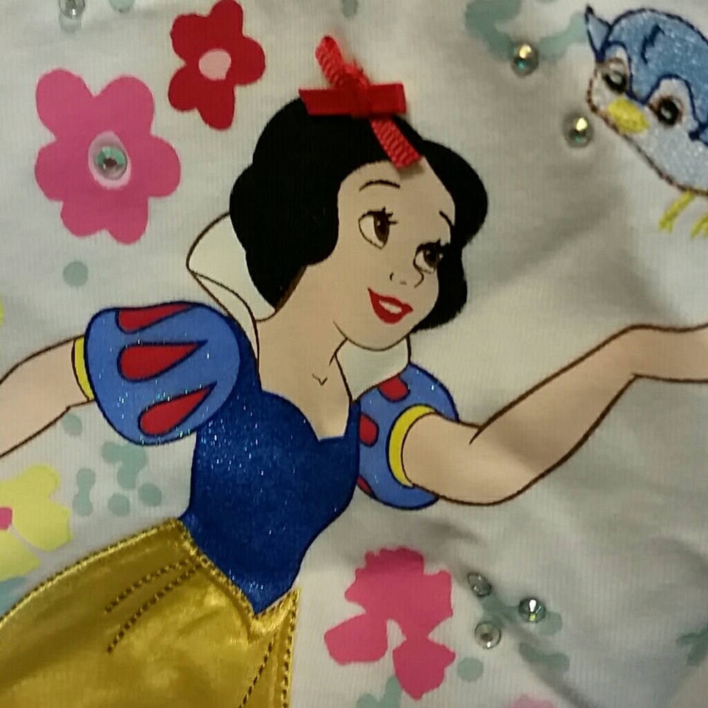Disney Snow White embroidered shirt - Picture 4 of 8
